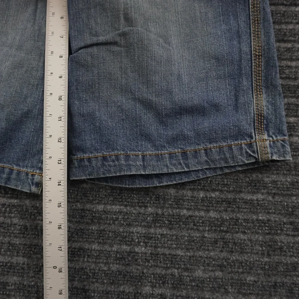 Old Navy‎ Painter Denim Shorts Boys 16 Blue Loose Fit Carpenter Utility Pocket
